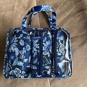 Vera Bradley Four piece cosmetic organizer